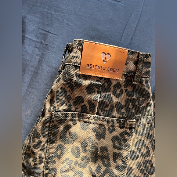 Aelfric Eden Leopard Print Jeans - Picture 8 of 8